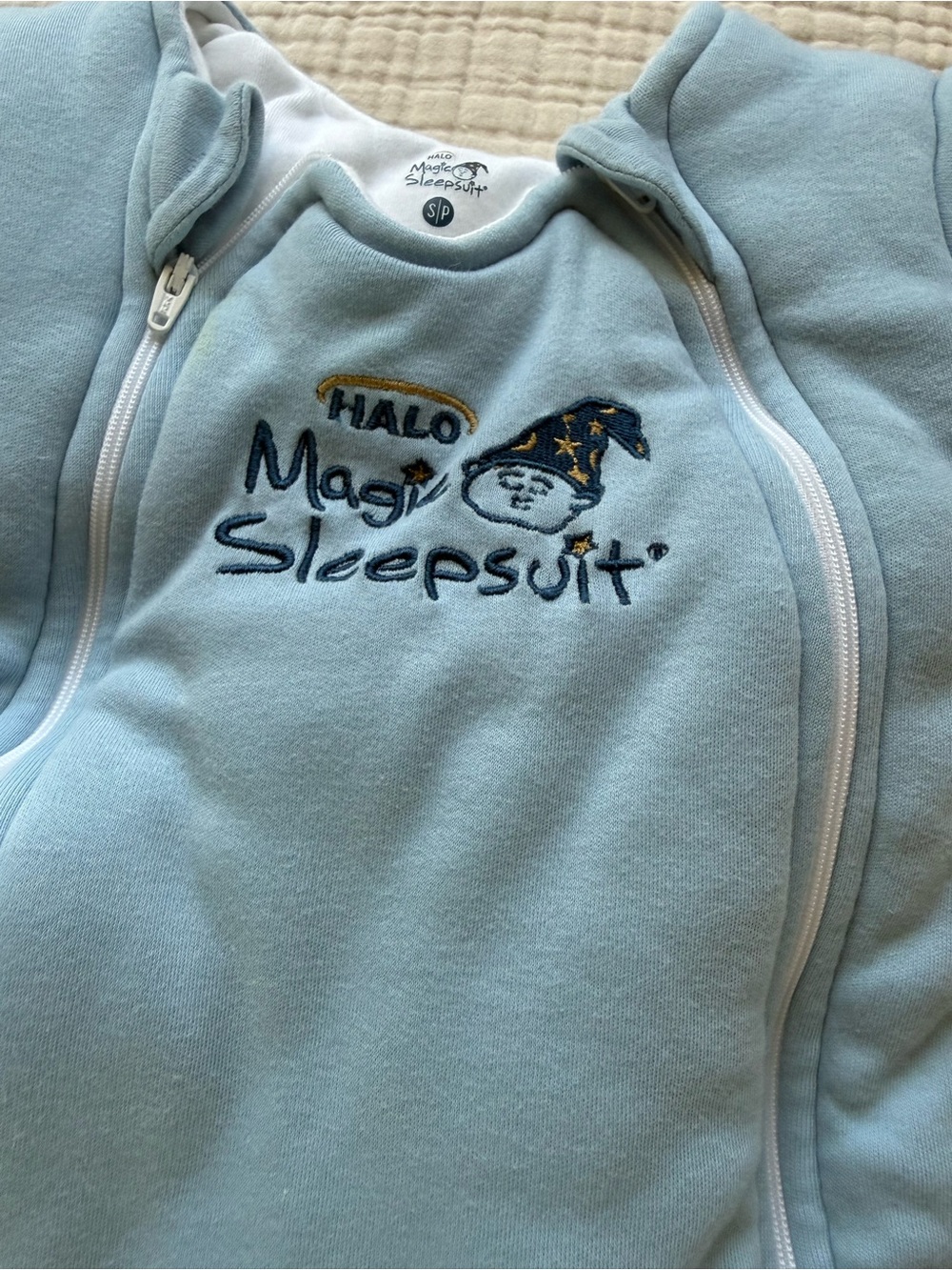 HALO Magic Sleepsuit light blue